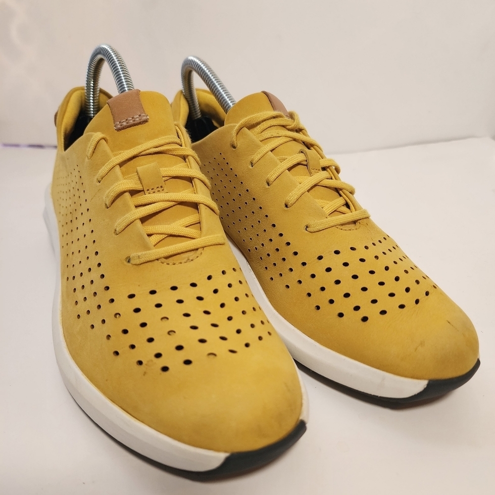 Clarks Yellow Sneakers